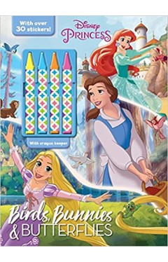 Disney Princess Birds, Bunnies &amp; Butterflies - Paperback